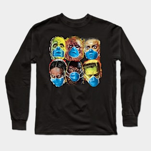 Monster Masks Long Sleeve T-Shirt